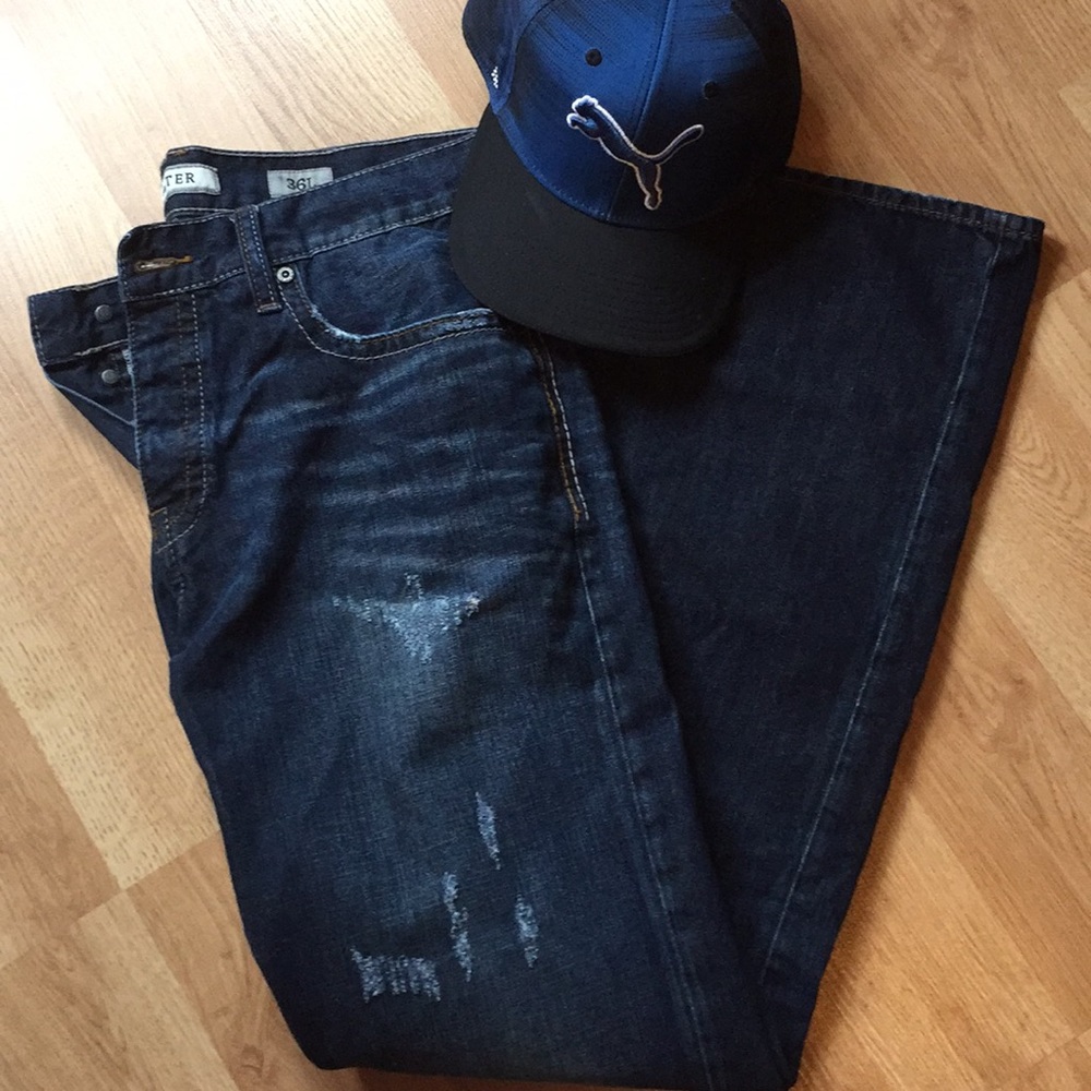 BKE Carter 36L EUC button fly